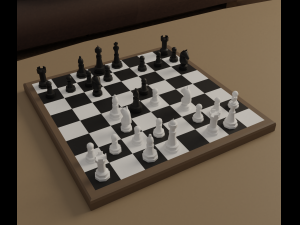 Living-room Model 3D