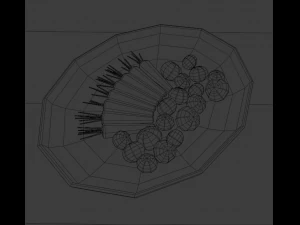 Christmas dinner 3D Model