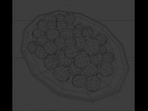 Christmas dinner 3D Model