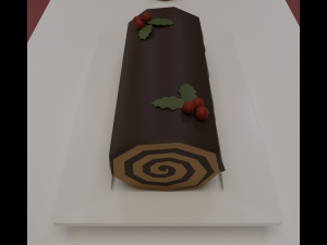 Christmas dinner 3D 模型