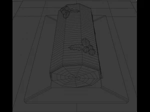 Christmas dinner 3D Model