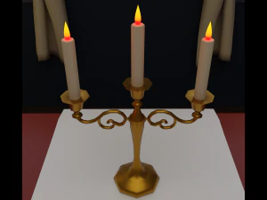 Christmas dinner 3D Model