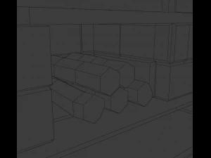 Christmas dinner 3D Model