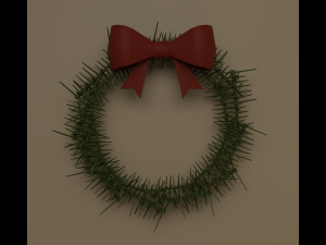 Christmas dinner 3D 模型