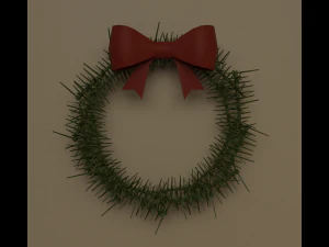 Christmas dinner 3D Model