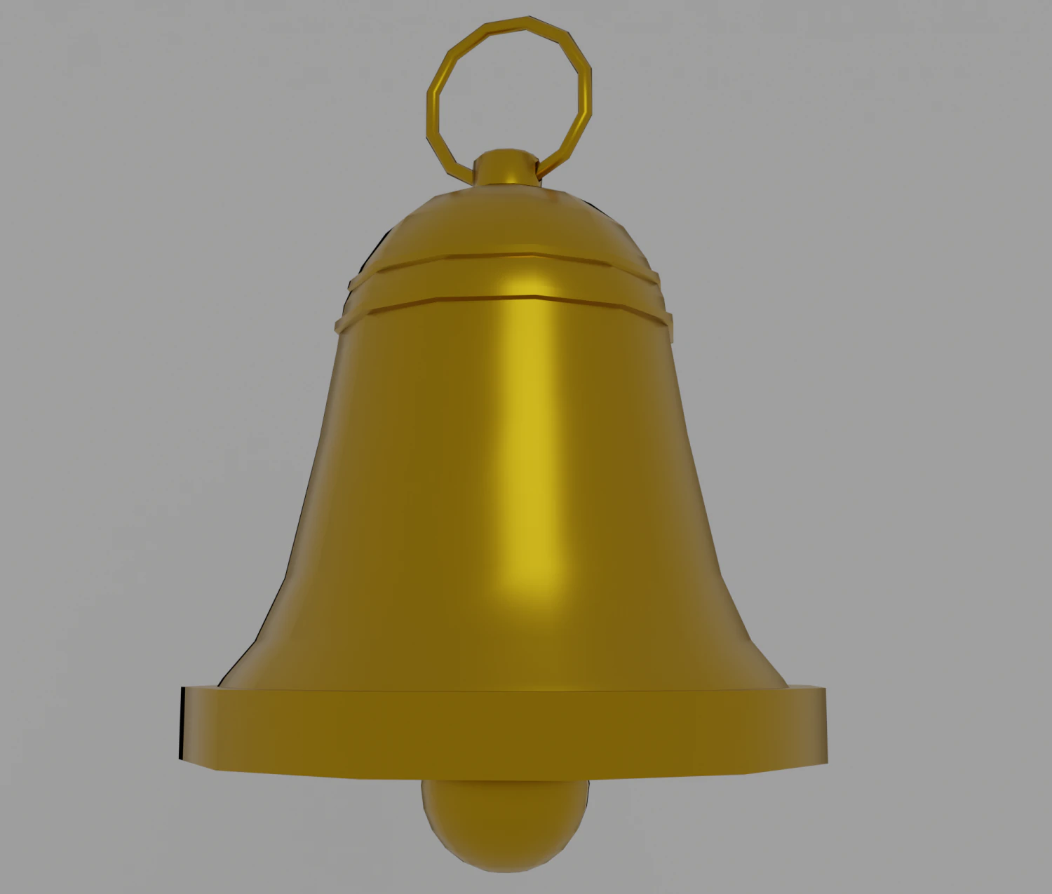 Bell 3D Model .c4d .max .obj .3ds .fbx .stl .blend 