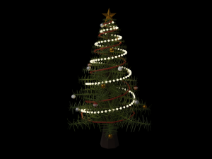 Christmas tree 3Dモデル
