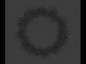 Christmas wreath Modelo 3D