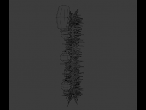 Christmas wreath Modelo 3D