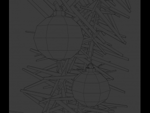 Christmas wreath Modelo 3D