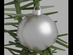 Christmas wreath Modelo 3D