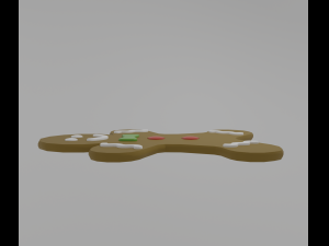 Gingerbread man 3D 모델