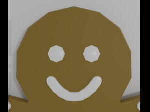Gingerbread man 3D 모델