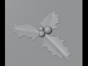Holly 3Dモデル