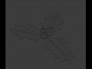 Holly 3Dモデル