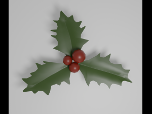 Holly 3Dモデル
