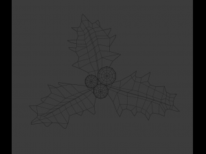 Holly 3Dモデル