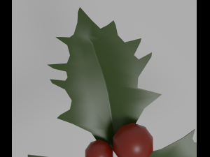 Holly 3Dモデル