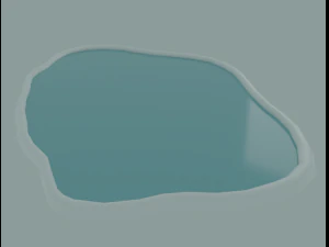 Ice rink 3D Model