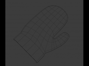 Mitten Modelo 3D