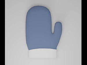 Luva Modelo 3D