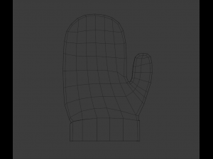 Mitten Modelo 3D