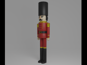 Nutcracker 3D Model