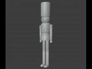 Nutcracker 3D Model