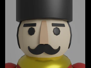 Nutcracker 3D Model