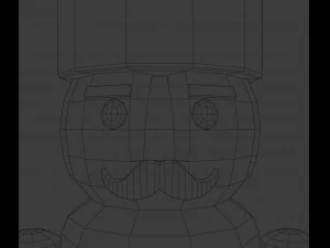 Nutcracker 3D Model