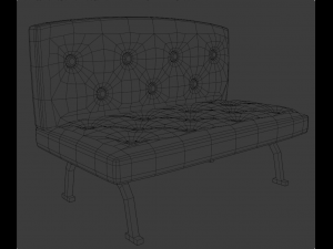 Santas sleigh Model 3D