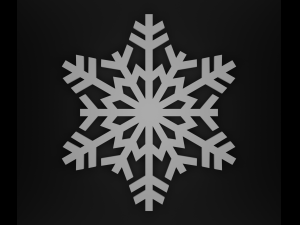 Snowflake 3D Model