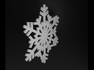 Snowflake Modelo 3D