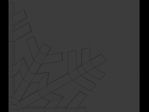 Snowflake Modelo 3D