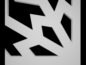 Snowflake Modelo 3D