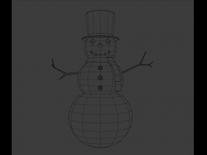 Snowman 3D 模型