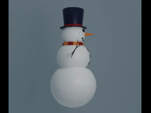 Snowman 3D Model