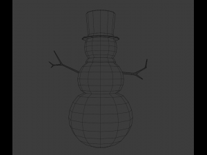 Snowman 3D 模型