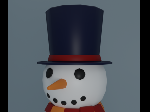 Snowman 3D 模型