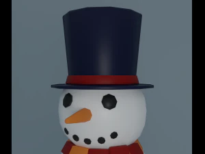 Snowman 3D Model