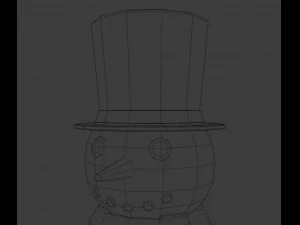 Snowman 3D Model