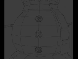 Snowman 3D Model