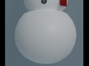 Snowman 3D 模型