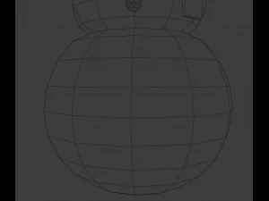 Snowman 3D Model