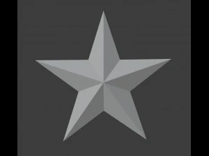 Star 3D Model