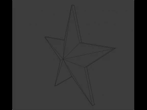 Star 3D Model