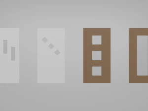 Door pack 3D Model