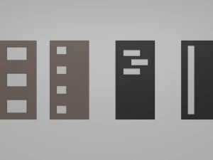 Door pack 3D Model