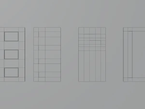 Door pack 3D Model