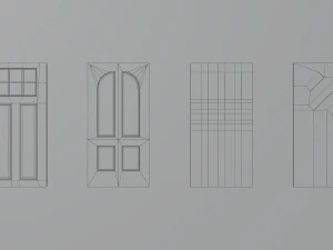 Door pack 3D Model